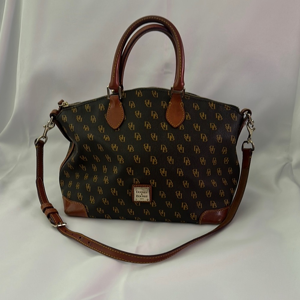 Dooney & Bourke Brown Monogram Handbag